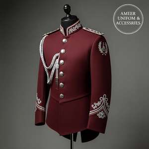 Uniforme de Banda de Marcha al por Mayor Hecho de 100% Algodón o Poliéster de Primera Calidad para Hombres, Mujeres y Adultos, Tallas y Colores Personalizados - Product Image 1