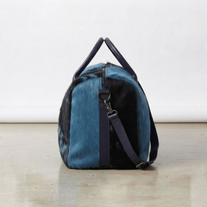 Custom Cowhide Leather Lightweight Unisex <b>Travel</b> <b>Bag</b> with Zipper Closure and Adjustable Strap-Duffel & Weekender Style - Product Image 3