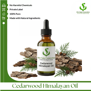 Natural Cedarwood Himalayan Oil Manufacturer and Exporter Supplying Premium Essential Oil for Cosmetics Personal Care Skincare - Product Image 1