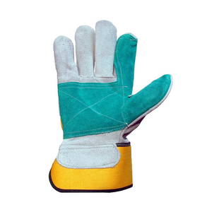 Wholesale Price Hand Protection Safety Working <b>Gloves</b> Best Quality Leather Impact Resistant Anti-Vibration Anti-Heat <b>Gloves</b> - Product Image 2