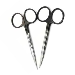 Tijeras Micro Iris de Doble Curvatura TC de Alta Calidad, Rectas y Curvas, de Acero Inoxidable, con Hojas Afiladas, Instrumento Quirúrgico de Precisión - Product Image 1