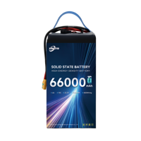 Batterie au lithium-ion semi-solide au silicium-carbone 6S 66000 mAh 400 Wh/kg pour drones industriels et UAV – Ventes flash du fabricant