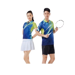 เสื้อเทนนิสโพลีเอสเตอร์คอกลมแขนเสื้อครึ่งเดียวพิมพ์ซับลิเมชันดีไซน์ใหม่ - Product Image 5