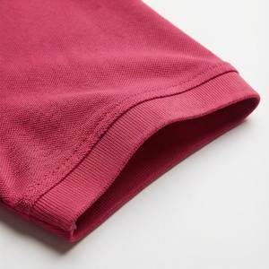Polo de Manga Corta Rojo para Hombre, Estilo Casual, Tejido Piqué, Corte Regular, Diseño con Botones - Product Image 6