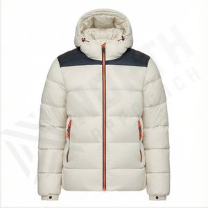 Abrigo de burbujas colorido para hombre, chaqueta de invierno 2025, ropa de calle para hombre, Hip Parka de Hop, ropa coreana amarilla y negra, chaquetas acolchadas - Product Image 2