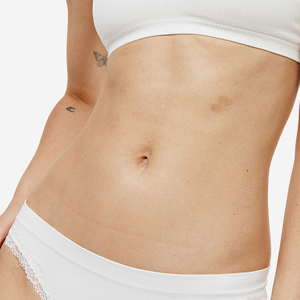 Culottes taille haute en coton tricoté sans couture respirantes ultra douces pour femmes OEM - Product Image 2