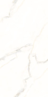 Carreaux de sol en porcelaine Qva Statuario Modern 600x1200mm Blanc brillant Antidérapant pour salon, cuisine, chambre, salle de bain, salle à manger