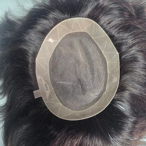 Prothèse capillaire en cheveux humains Remy indiens, modèle Los Angeles - Styles bouclés crépus et ondulations profondes, texture lisse, Bangladesh - Product Image 5