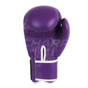 Guantes de Boxeo de Cuero Transpirable para Hombre y Mujer, Guantes de Entrenamiento con Acolchado Suave, Cierre de Gancho y Bucle Ajustable de Primera Calidad - Product Image 3