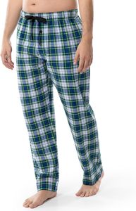 Ensemble de pyjama pour homme 100% coton, chemise boutonnée douce, pantalon de pyjama rayé tissé à carreaux, poches, respirant, léger, vêtements de détente - Product Image 6