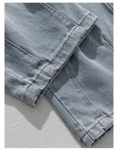 Jeans de Mezclilla para Hombre de Alta Calidad, Personalizados, a la Moda, de Primera Categoría, Corte Holgado, Recto, Transpirables, de Secado Rápido, Tallas Grandes, Color Invierno - Product Image 6