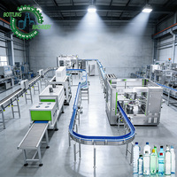 Línea de Producción de Agua Automática con Certificación CE ISO, 15000 BPH, Llenadora de Botellas de PET, Llave en Mano