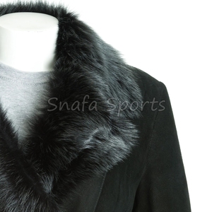 Oem Manufacturer High Quality Women <b>Leather</b> <b>Jacket</b> <b>Long</b> Sleeve Color Block Thread <b>Leather</b> <b>Jacket</b> For Sale - Product Image 3