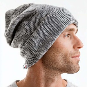 Pink Acrylic Knitted Beanies Hat for Adults 56-58CM Unisex Casual Solid Color <b>Winter</b> <b>Cap</b> Computer Knitted Comfortable Wholesale - Product Image 2