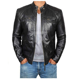<b>Men's</b> Premium Quality Leather Avirex <b>Jacket</b> Different Color Available Custom Sizes Best Sale <b>Men</b> Embroidered Leather <b>Jackets</b> - Product Image 3