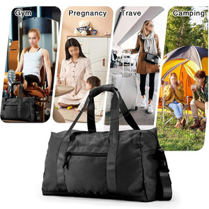 Outdoor Use New Arrivals Nylon Zipper Duffle <b>Bags</b> Customized Packing Lightweight Eco-Friendly Adjustable Strap for Sale - Product Image 6