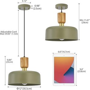 Lámpara Colgante de Metal Ecológica y Elegante, Moderna, para Decoración de Cocina y Comedor de Primera Calidad - Product Image 2