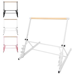 Barre de ballet en bois massif blanc, réglable de 31,5 à 39,5 pouces, pour barres horizontales et entraînement de danse - Product Image 2
