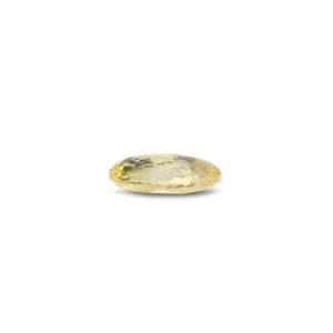 Natural Yellow Sapphire 3 Carat Oval Cut Loose Gemstone 10x12mm for Fine Jewelry - Product Image 3
