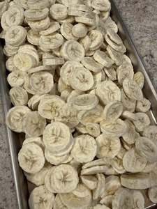 Croustilles de banane lyophilisées sucrées prêtes à consommer, fournisseur en gros, emballage en vrac, garniture pour dessert, ingrédient pour yaourt, céréales, collation - Product Image 2