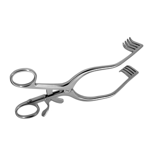 Retractor Cerebellar Adson de 7 Pulgadas, Puntas Cónicas 4x4 de 23.5mm, Brazo Angulado Profundo, Acero Inoxidable, Manual, Alta Calidad, Neurocirugía - Product Image 4