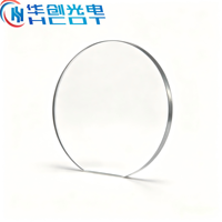 HC Optics OEM Retardeur optique monté sur plaque ondulée en cristal de quartz à zéro ordre à espacement d'air, 355 nm, avec revêtement antireflet, haute puissance