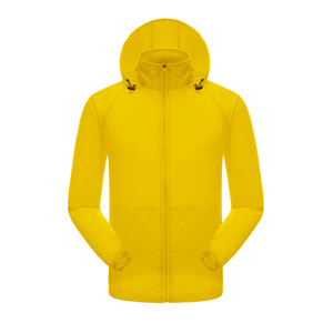 เสื้อแจ็คเก็ตไนลอนกันหนาวน้ำหนักเบาพิเศษ ป้องกันรังสียูวี ซิปด้านหน้า สำหรับทุกเพศ กันลม กันน้ำ ระบายอากาศได้ดี ผลิตจากผ้าไม่ถักทอ - Product Image 3