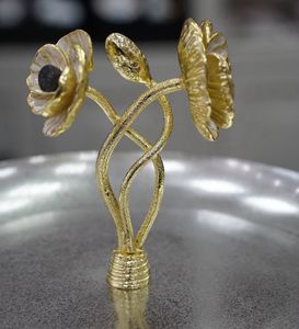 Ensemble de présentoirs floraux en aluminium poli argenté, écologiques et luxueux, pour mariage, plateau de service, support à gâteau, Innovation Craft International - Product Image 2