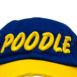 Casquette de baseball bleu marine et jaune avec broderie P 2024, casquette snapback bicolore réglable, personnalisable, style sportif, streetwear décontracté - Product Image 4