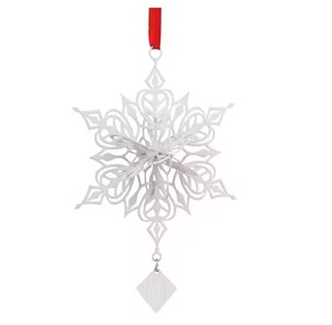 Adorno Navideño Metálico Hecho a Mano, Accesorio Decorativo para Árbol, para Exhibiciones de Temporada - Product Image 4