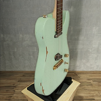 Slick Electric Guitar SL50K Aged Surf Green Tele style 2 single Pick Up for Relic and Vintage with Swamp Ash body