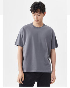 T-shirt surdimensionné élégant à coupe régulière, respirant, séchage rapide, en polyester/coton, neuf, idéal pour l'extérieur, fabriqué au Pakistan, de qualité supérieure - Product Image 3