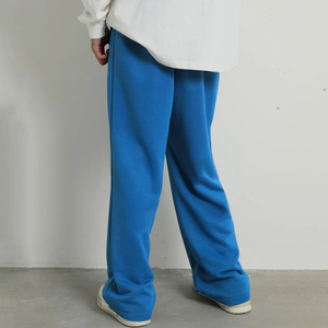 Wholesale <b>Men</b> Cotton Fleece Joggers Casual Sweatpants <b>Elastic</b> Waist Drawstring Long <b>Trousers</b> Custom Logo Bulk Order Loungewear - Product Image 6