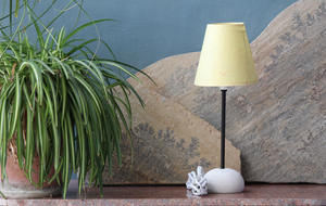 Wholesale Beautiful Fashion Lamp 100% Banana Fiber Organic Paper Purely Recycled & Handmade Residential Hotel Decoration Lamp - Product Image 4