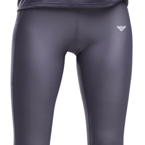 Leggings de yoga personnalisés pour femmes, taille haute, tricotés, avec poches, longueur intégrale, extensibles, pour l'entraînement, la course, la gym, le fitness et les activités sportives - Product Image 4