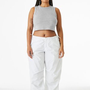 New Style Women's Hip Hop Short <b>Cropped</b> Tank <b>Tops</b>-Lightweight 100% Cotton Breathable Quick Dry Customizable OEM Service - Product Image 2