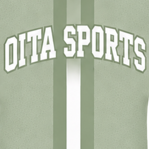 Maillot de sport athlétique vert sauge et blanc à manches courtes, col rond, bande centrale, pour entraînement sportif, performance, équipe, baseball - Product Image 6