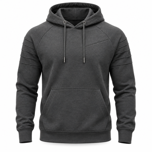 Modern Casual Outfits Men's <b>Hoodies</b> Sweatshirts Custom Embroidered Logo Pocket <b>Trendy</b> Men’s <b>Hoodies</b> - Product Image 5