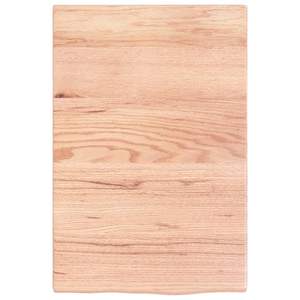Estante de Pared de Madera de Roble Macizo Marrón Claro de Durabilidad Media, Decoración del Hogar Duradera y Elegante - Product Image 3