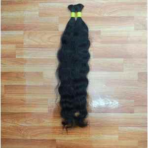 Extensiones de Cabello Humano Ondulado Natural Indio Más Vendidas, Calidad de Salón, Disponibles a un Precio Razonable - Product Image 3