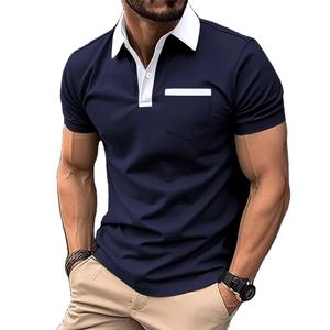 Camisetas polo lavables de alta calidad, las mejores camisetas polo, cómodas, de la mejor fabricación, transpirables, antibacterianas, para hombre. - Product Image 1