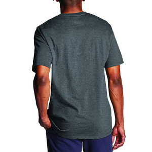 Camiseta de Cuello Redondo para Hombre, Premium, de Poliéster Suave, Transpirable, Estilo Casual Elegante, Manga Corta, Cómoda, para Uso Diario, con Pliegues - Product Image 2