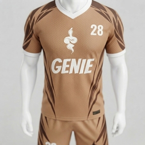 Vêtements de sport personnalisés professionnels avec impression par sublimation intégrale, matière polyester respirante pour l'identité d'équipe, football - Product Image 5