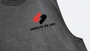 Logo Custom Plus Size Breathable Sporty Gym Fitness Workout Athletic Running Training Muscle Cotton <b>Stringer</b> Crop <b>Vest</b> Tank Top - Product Image 3