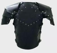 Armure de Chevalier Médiévale Authentique en Cuir Fait Main SCA Théâtrale de Haute Qualité pour Reconstitutions Historiques, Halloween et Noël