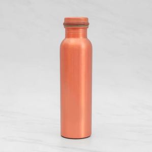 Copper Water <b>Bottle</b> Matte Finish ay goodbye to ordinary water <b>bottles</b> and embrace the sophisticated Matte Copper <b>Bottle</b> by Healt - Product Image 1