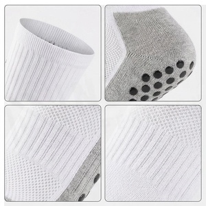 Chaussettes de course respirantes North Approach Crew Socks blanches pour adultes, saison estivale - Product Image 4