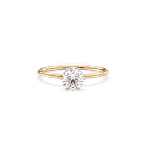 REYES Factory Direct Sale Round Brilliant Cut 0.93CT Moissanite <b>Ring</b> in <b>925</b> Sterling <b>Silver</b> GRA Certified Customized Jewelry - Product Image 2