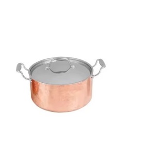 Factory Directly Supply Classic Arabic Metal Casserole With Glass Lid Dinner <b>Table</b> Serving Hot Pot - Product Image 3