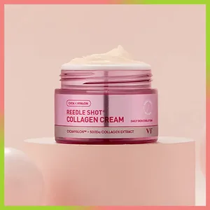 VT Reedle Shot Quality Facial Cream Set 50ml Collagen Cream avec 2ml * 3 Reedle Shots - Product Image 1